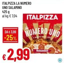 IperFamila Italpizza la numero uno salamino offerta