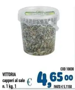 Del Prete Distribuzioni Vittoria capperi al sale offerta