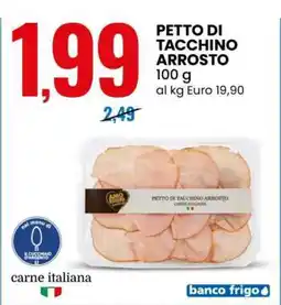 Eurospin PETTO DI TACCHINO ARROSTO offerta