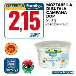 Eurospin Mozzarella Di Bufala Campana DOP offerta