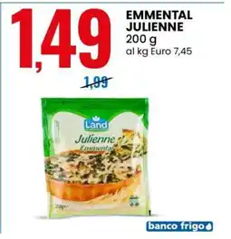 Eurospin EMMENTAL JULIENNE offerta