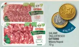 Sidis Salame tagliofresco Citterio offerta