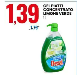 Eurospin GEL PIATTI CONCENTRATO LIMONE VERDE offerta