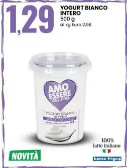 Eurospin Yogurt bianco Intero offerta