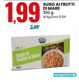 Eurospin SUGO AI FRUTTI DI MARE offerta