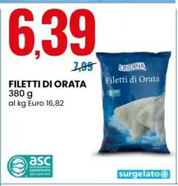 Eurospin FILETTI DI ORATA offerta