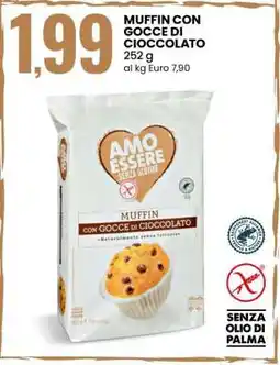 Eurospin Muffin con gocce di cioccolato offerta