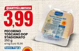 Eurospin PECORINO TOSCANO DOP STAGIONATO offerta