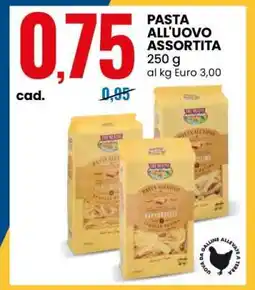 Eurospin PASTA ALL'UOVO ASSORTITA offerta