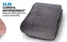 Eurospin COPERTA MATRIMONIALE offerta