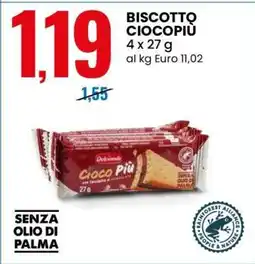 Eurospin BISCOTTO CIOCOPIÙ offerta