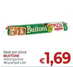 Supermercati Nonna Isa Base per pizza Buitoni rettangolare offerta