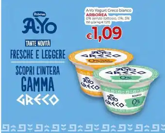 A-Yo Yogurt Greco bianco ARBOREA