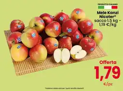 Eurospar Mele Kanzi Nicoter offerta