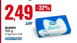 Eurospin Burro offerta