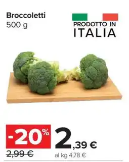 Carrefour Broccoletti offerta