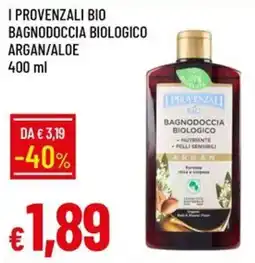 Galassia I Provenzali Bio Bagnodoccia Biologico Argan/Aloe offerta
