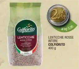 Sidis Lenticchie rosse intere Colfiorito offerta