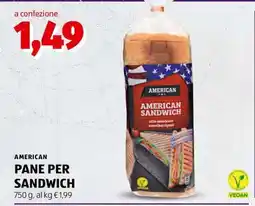 ALDI AMERICAN PANE PER SANDWICH offerta