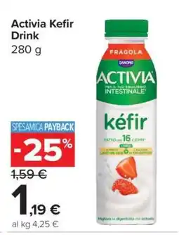 Carrefour Activia Kefir Drink offerta