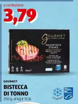 ALDI GOURMET BISTECCA DI TONNO offerta