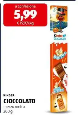 ALDI Kinder Cioccolato offerta