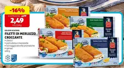 ALDI FILETTI DI MERLUZZO CROCCANTE offerta