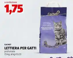 ALDI CACHET LETTIERA PER GATTI offerta