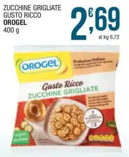 Sidis Zucchine grigliate Gusto Ricco Orogel offerta