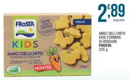 Sidis Amici dell'orto kids formine di verdure Frosta offerta