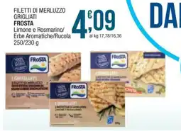 Sidis Filetti di merluzzo grigliati Frosta offerta