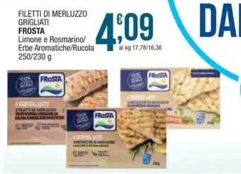 Filetti di merluzzo grigliati Frosta