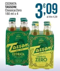Sidis Cedrata Tassoni Classica/Zero offerta