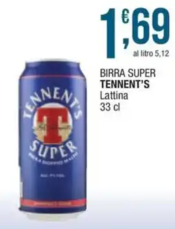 Sidis Birra super Tennent's offerta