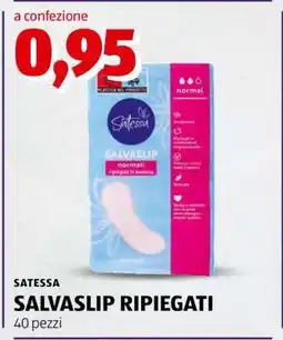 ALDI SATESA SALVASLIP RIPIEGATI offerta