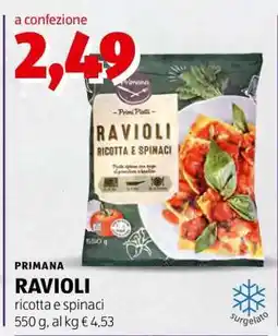 ALDI PRIMANA RAVIOLI offerta