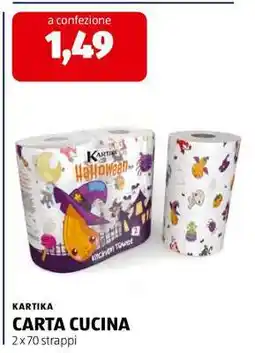 ALDI KARTIKA CARTA CUCINA offerta