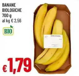 IperFamila Banane biologiche offerta