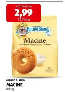 ALDI Mulino Bianco Macine offerta