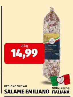 ALDI SALAME EMILIANO offerta