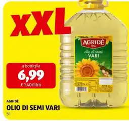 ALDI AGRIDÈ OLIO DI SEMI VARI offerta