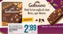Sidis Belle Buone Fette Cacao&Albicocca Galbusera offerta