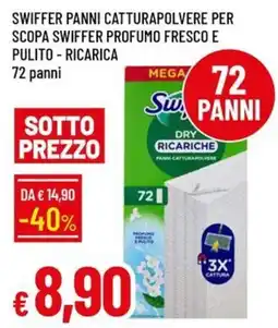 Galassia Swiffer panni catturapolvere offerta