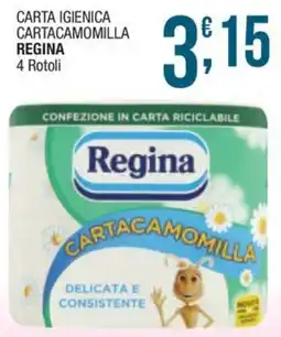 Sidis Carta igienica Regina cartacamomilla offerta