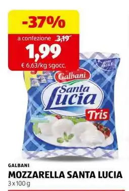 ALDI GALBANI MOZZARELLA SANTA LUCIA offerta