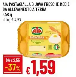 IperFamila AIA Pastagialla 6 uova fresche medie offerta