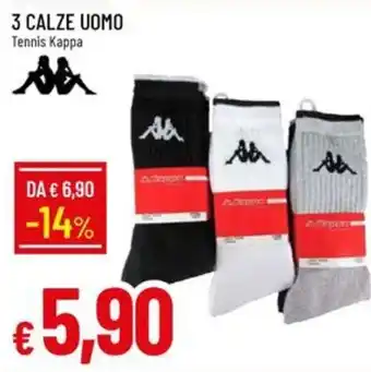 Calze uomo Tennis Kappa