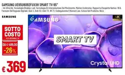 Galassia Samsung UE65U8092FUXXX Smart TV 65" offerta
