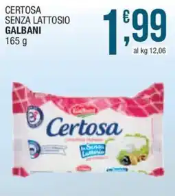 Sidis Certosa senza lattosio offerta