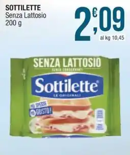 Sidis Sottilette senza lattosio offerta